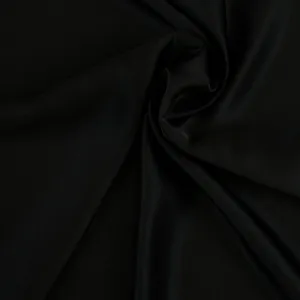 Elisa Black Viscose Blend <strong>SHOWROOM SAMPLE 34CM X 60CM</strong>
