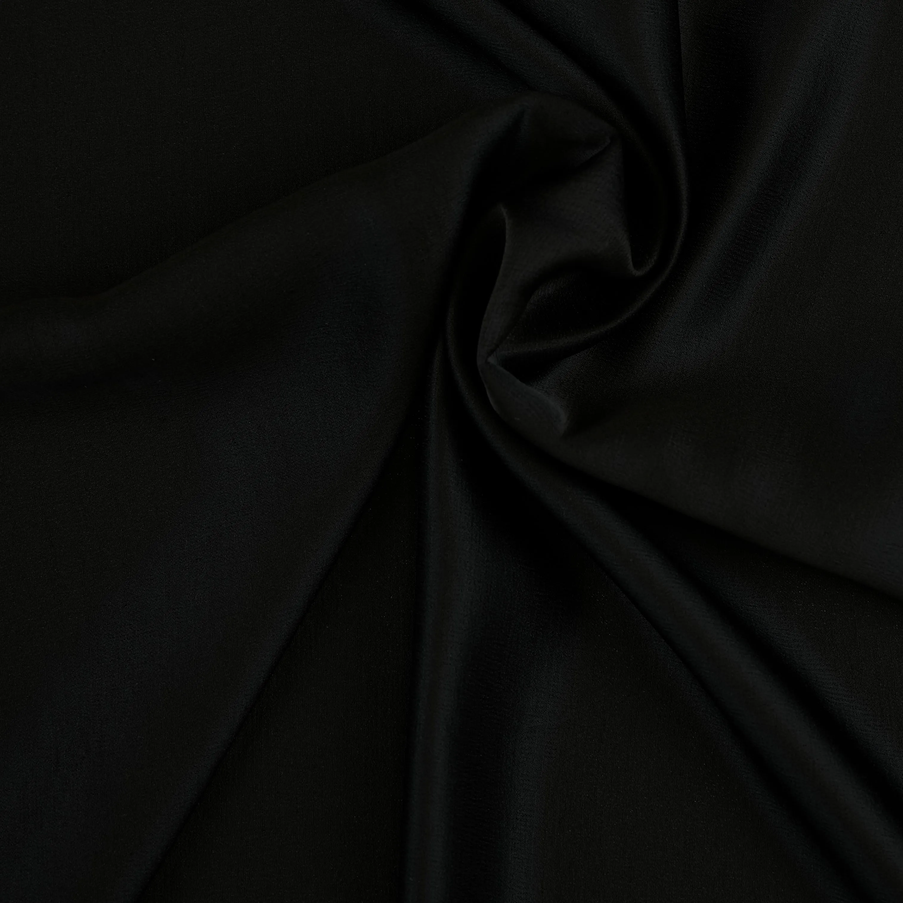 Elisa Black Viscose Blend <strong>SHOWROOM SAMPLE 34CM X 60CM</strong>