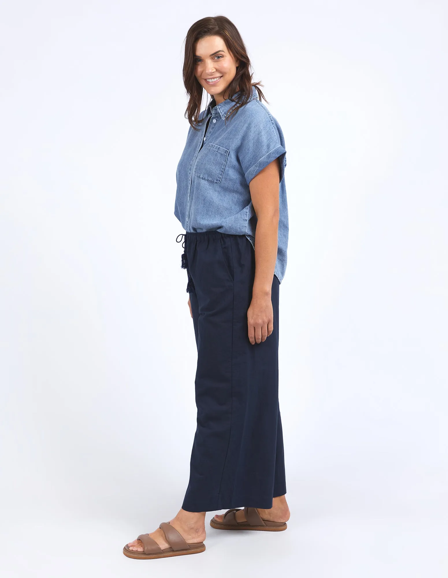 Elm Stevie Pant Dark Sapphire