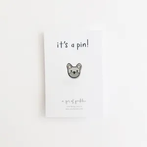 Frenchie Dog Pin
