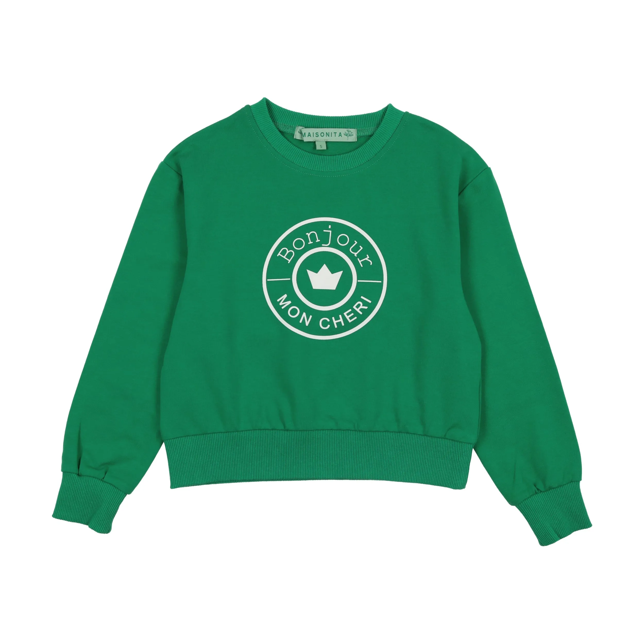 Green Top with Crown