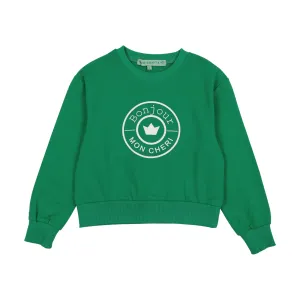 Green Top with Crown