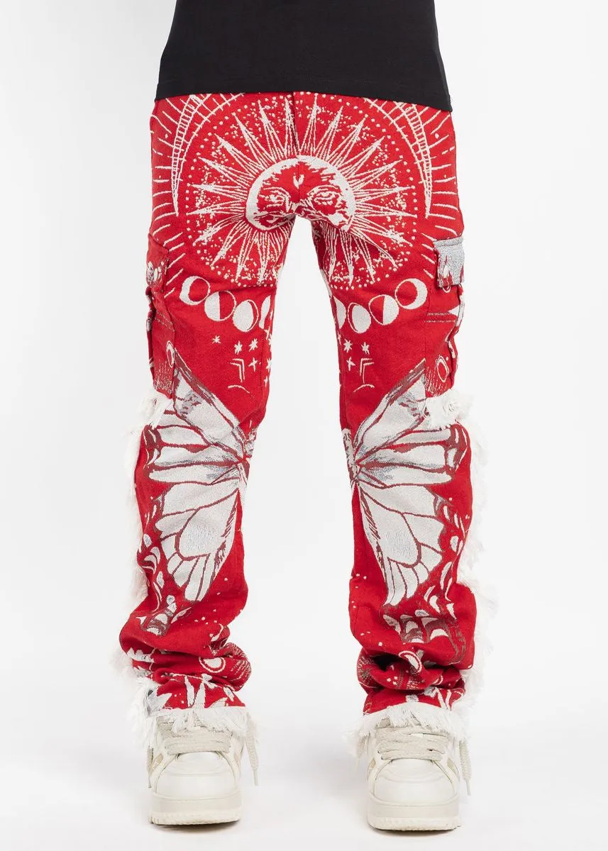 Guapi Blood Red Tapestry Pants