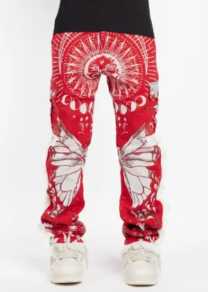 Guapi Blood Red Tapestry Pants