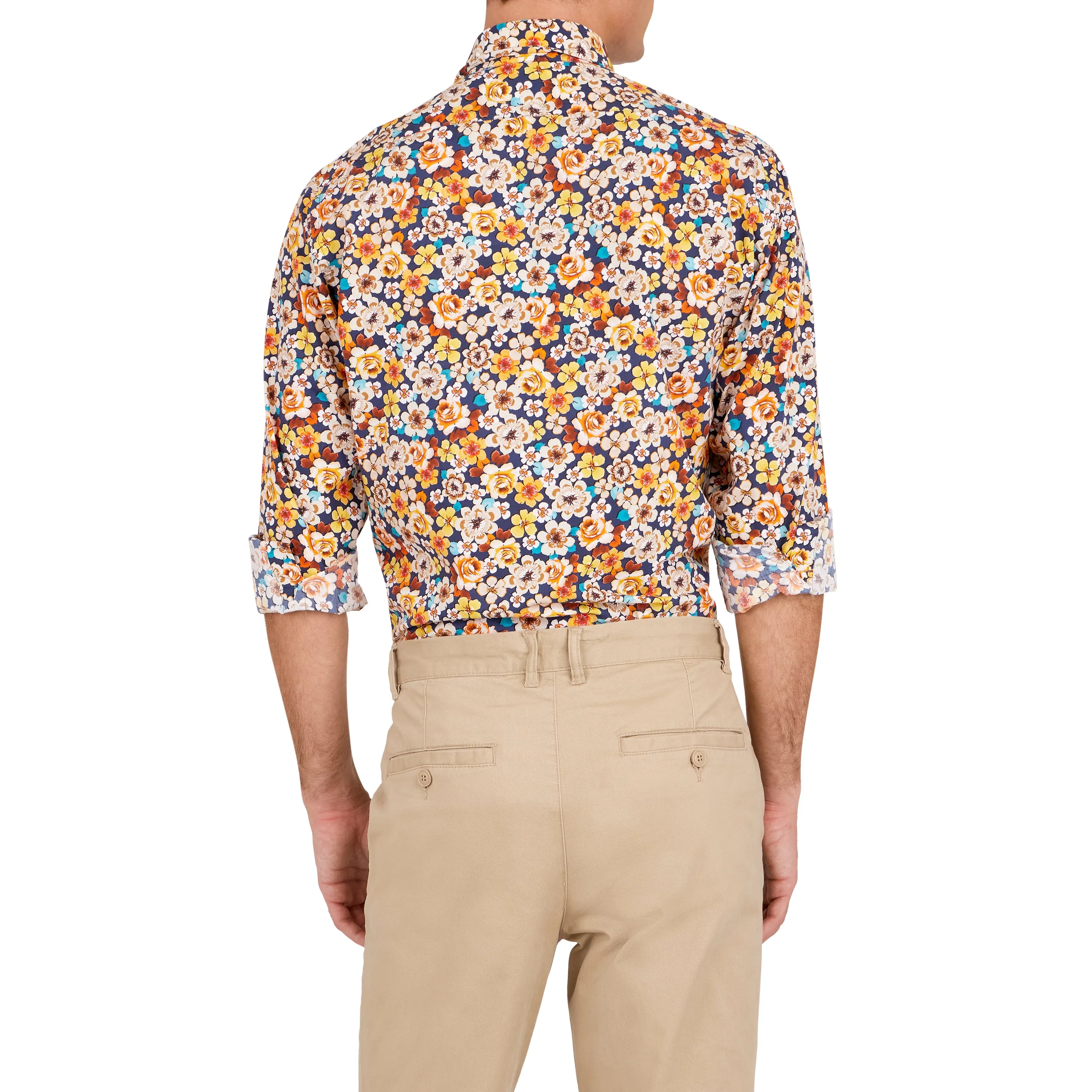 Havana '32 Multi-Floral Print Sport Shirt