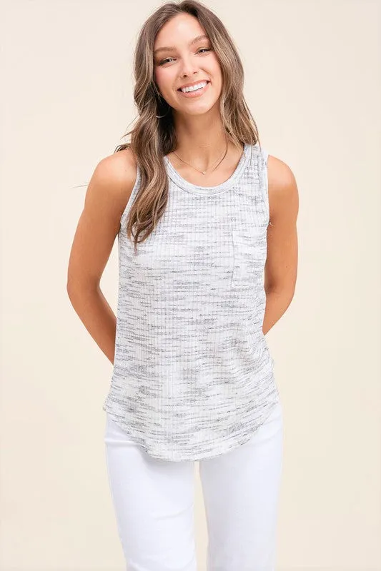 Heather Rib Tank