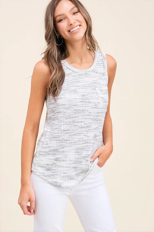 Heather Rib Tank