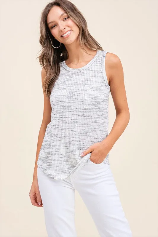 Heather Rib Tank