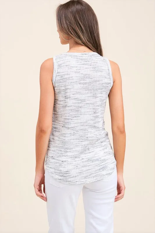 Heather Rib Tank
