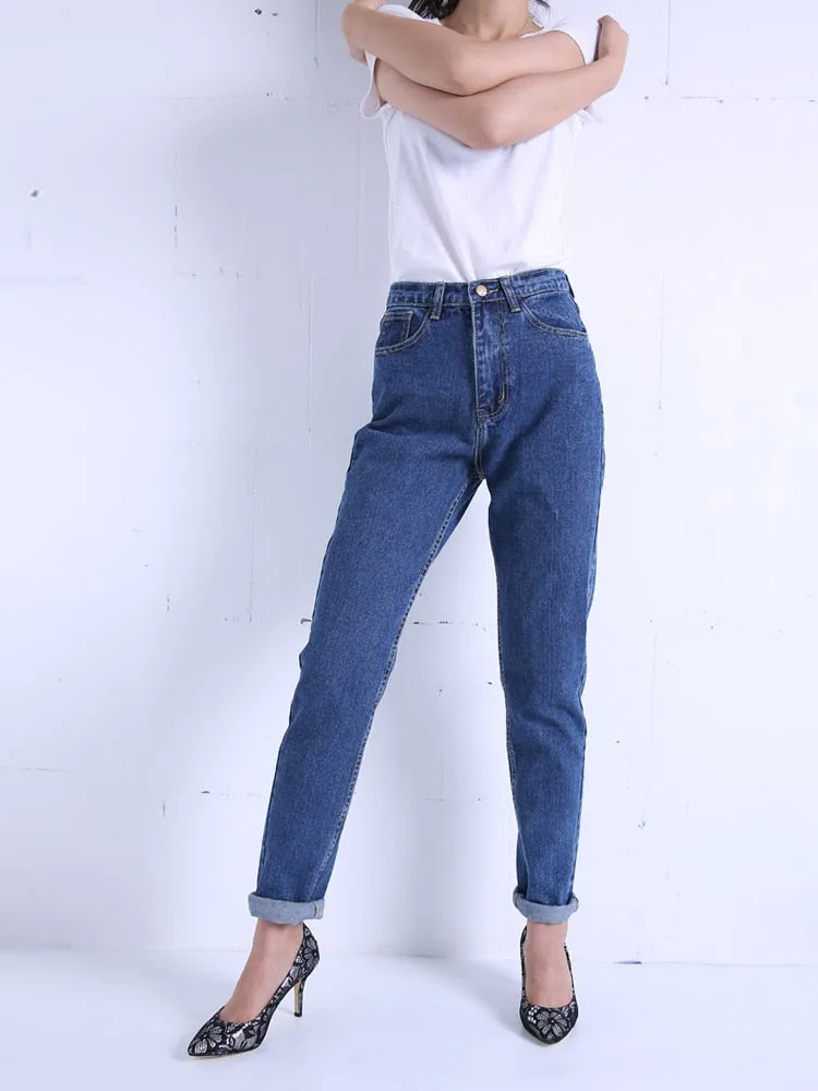High Waist Harem Jeans