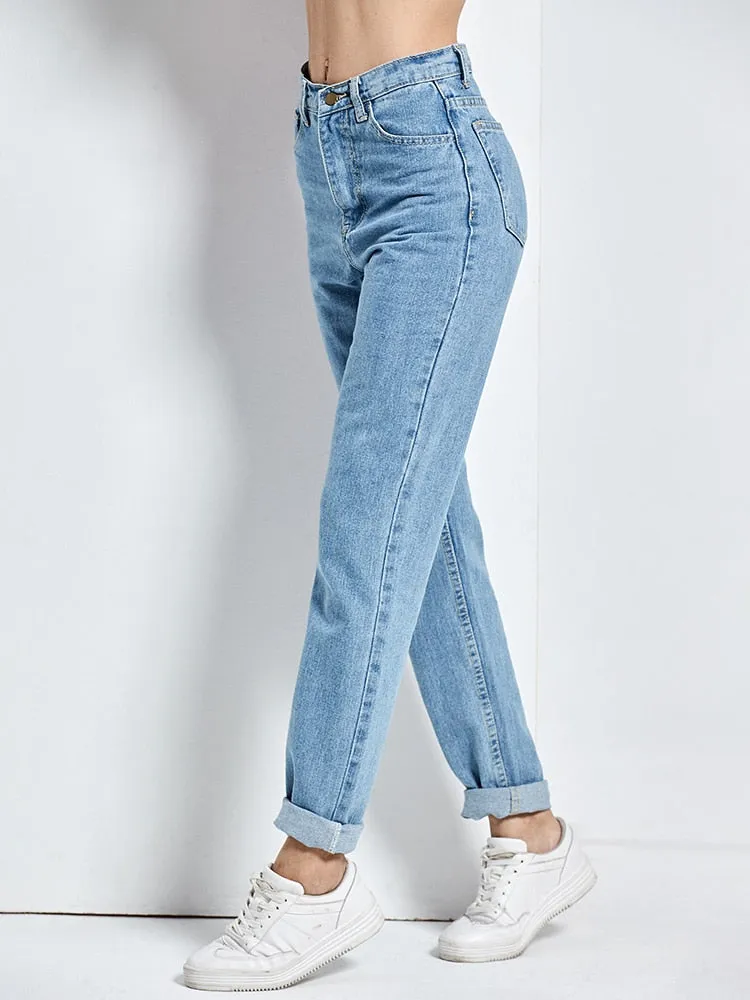 High Waist Harem Jeans