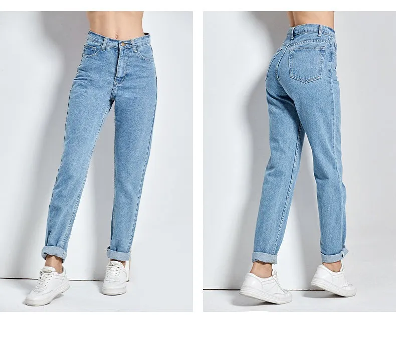 High Waist Harem Jeans
