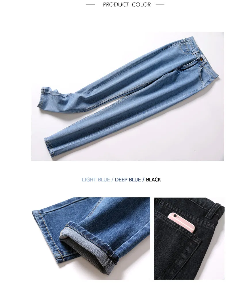 High Waist Harem Jeans