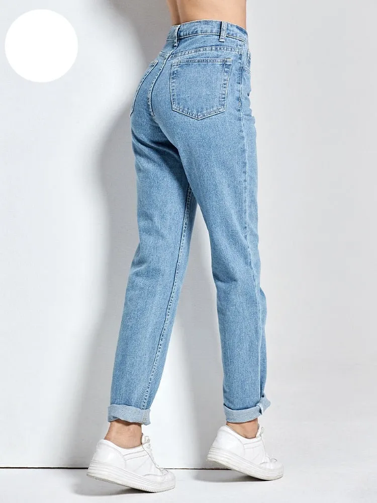 High Waist Harem Jeans