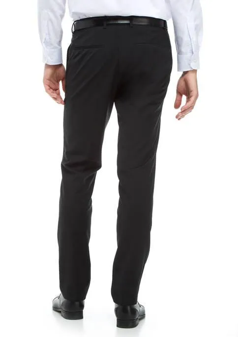 Hugo Boss Mens Slim fit Dress Pants 36 / 32 Black Stretch