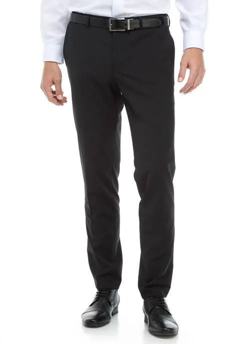 Hugo Boss Mens Slim fit Dress Pants 36 / 32 Black Stretch