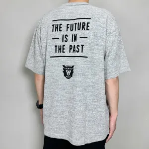 Human Made Heart Badge Slogan Tee Grey