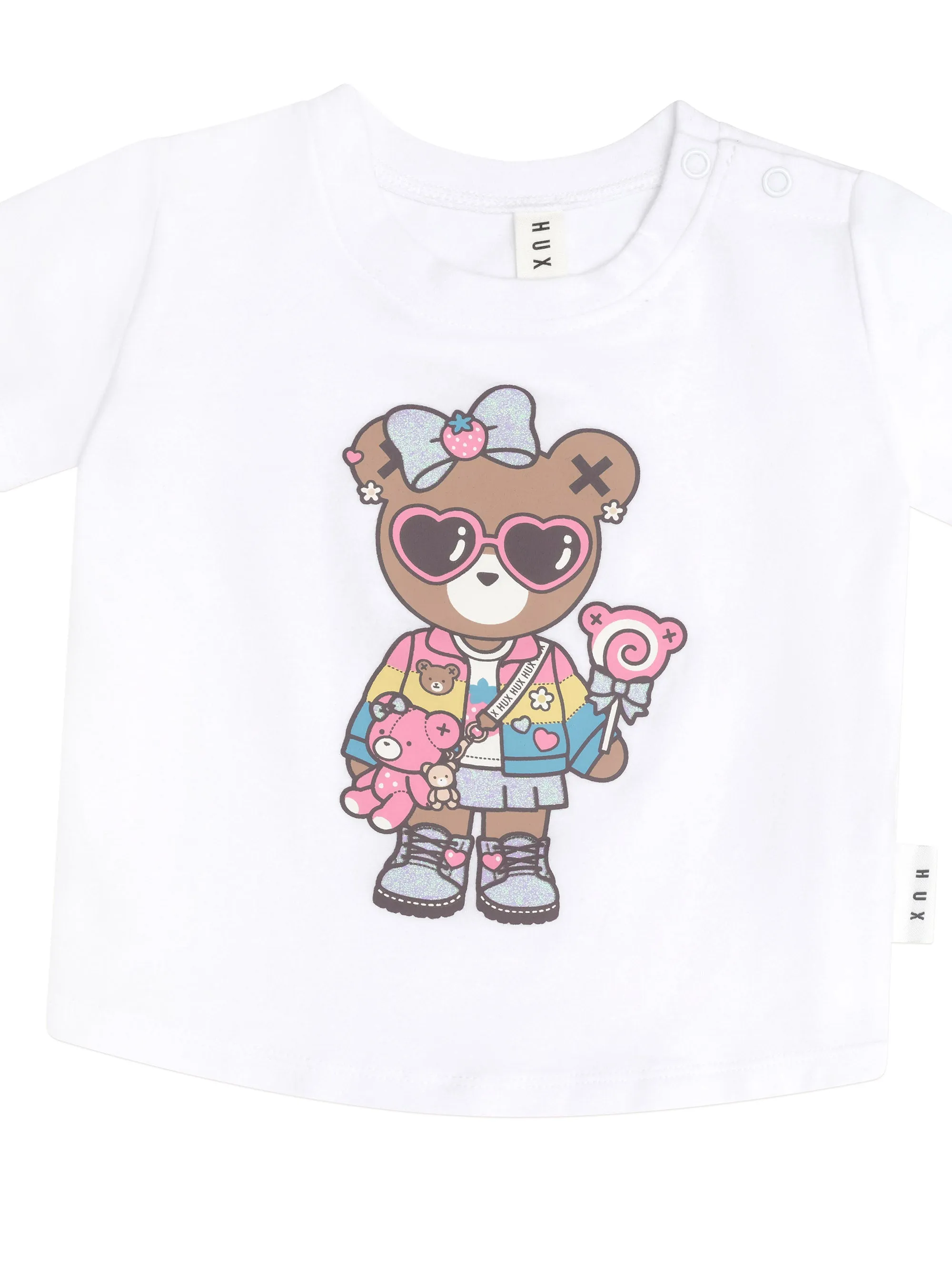 Huxbaby Cool Girl T-Shirt White