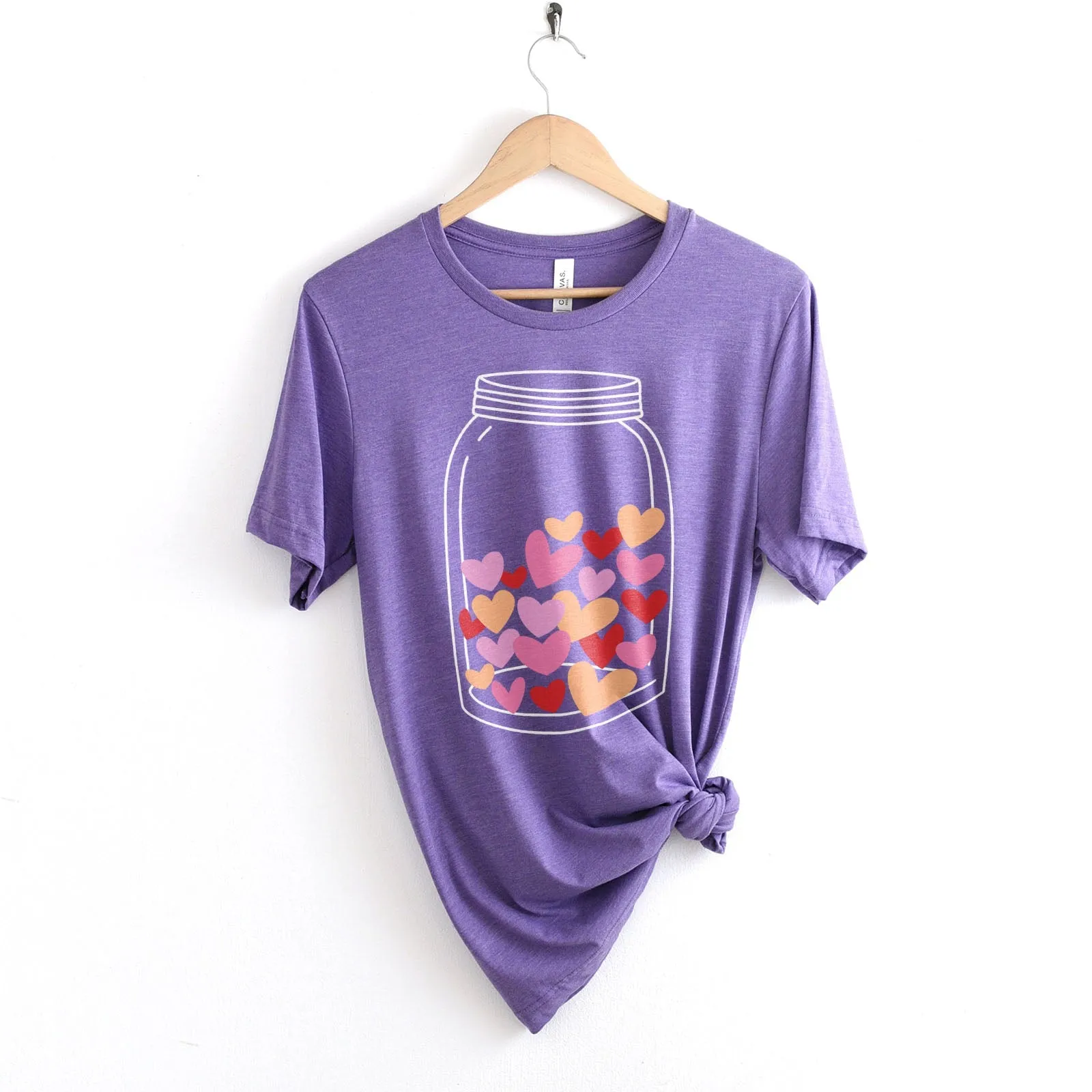 Jar of Hearts Tee Shirts For Women - Christian Shirts for Women - Religious Tee Shirts