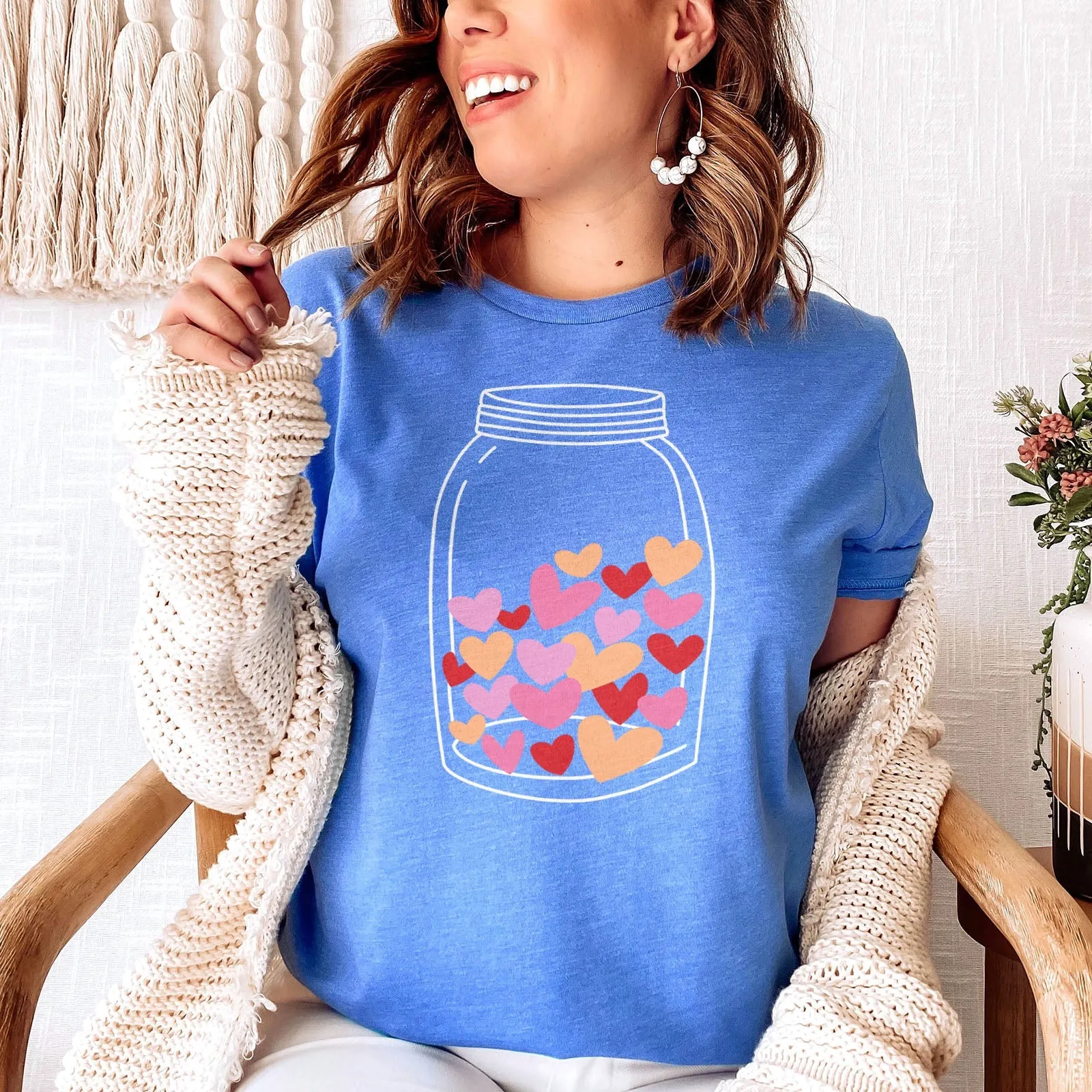 Jar of Hearts Tee Shirts For Women - Christian Shirts for Women - Religious Tee Shirts