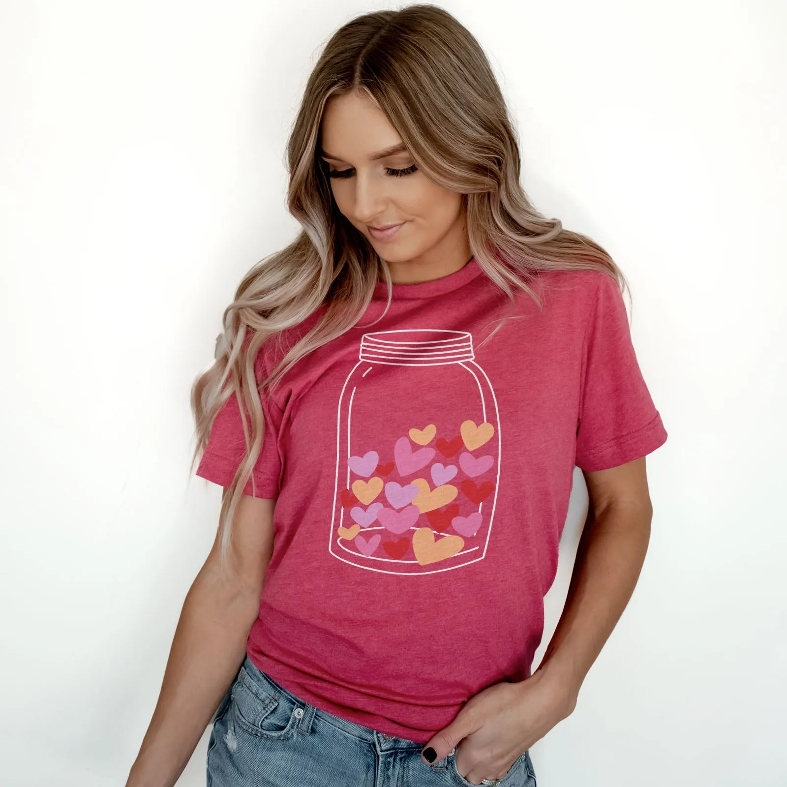 Jar of Hearts Tee Shirts For Women - Christian Shirts for Women - Religious Tee Shirts
