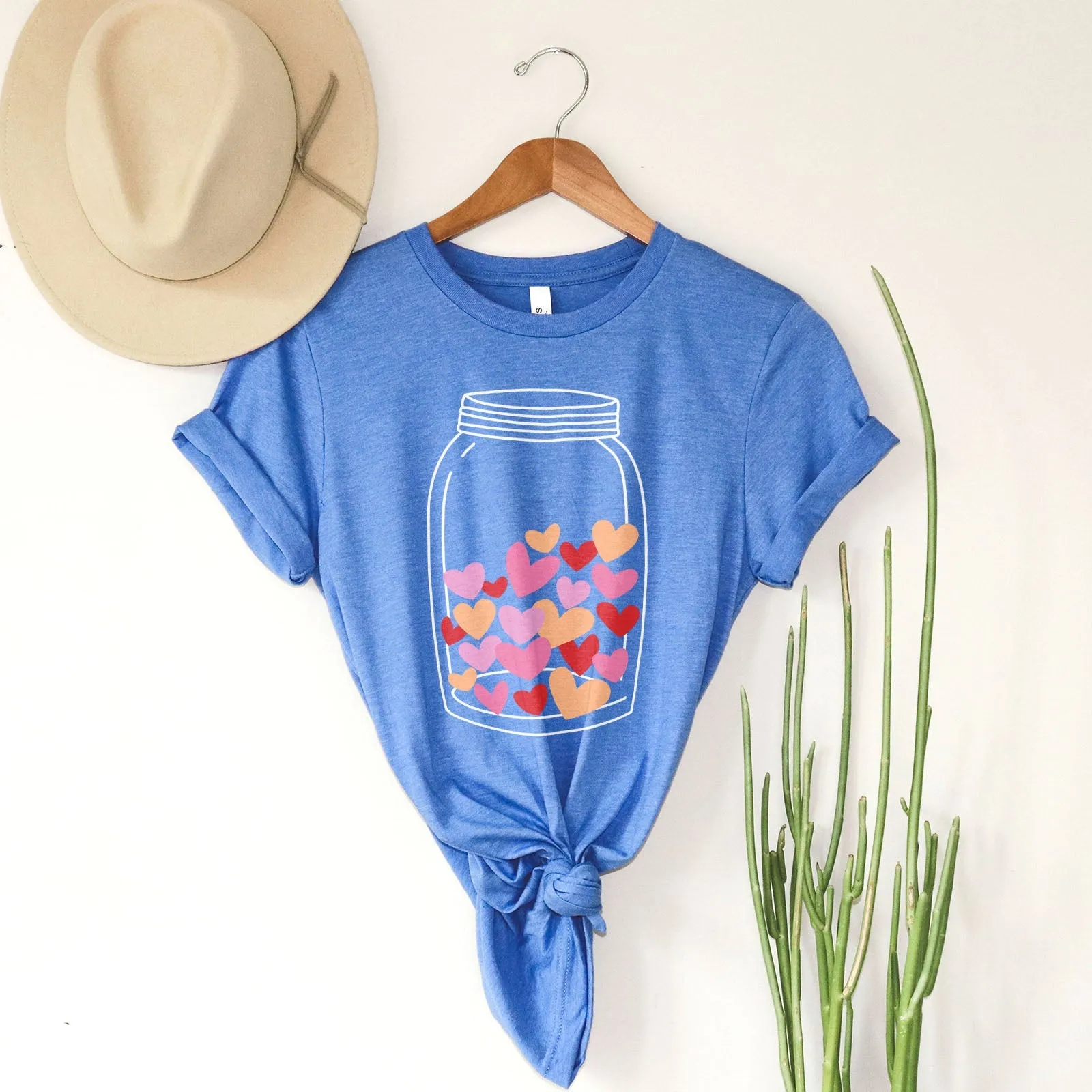 Jar of Hearts Tee Shirts For Women - Christian Shirts for Women - Religious Tee Shirts