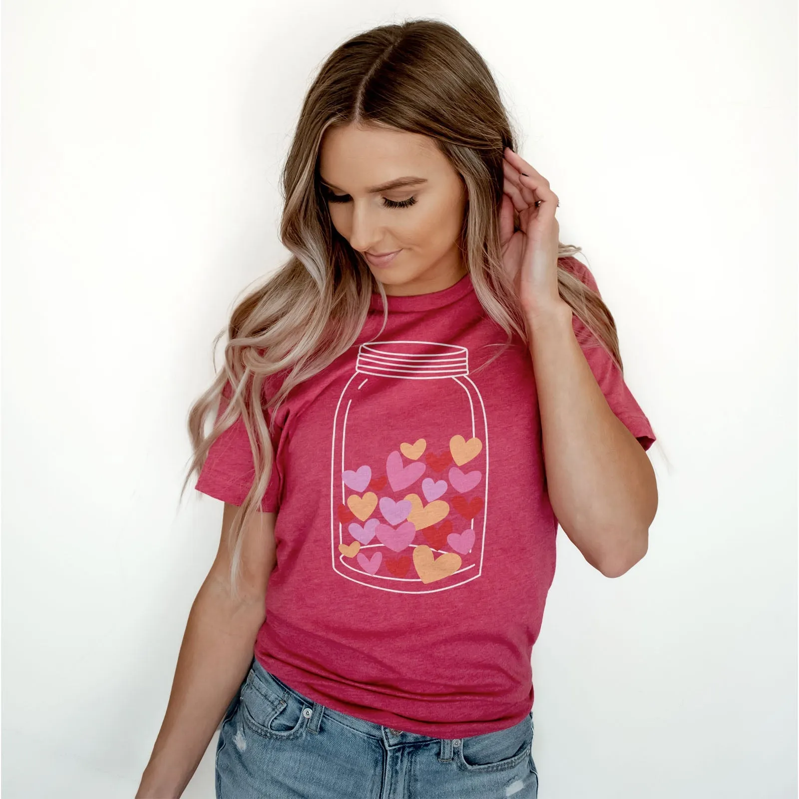 Jar of Hearts Tee Shirts For Women - Christian Shirts for Women - Religious Tee Shirts