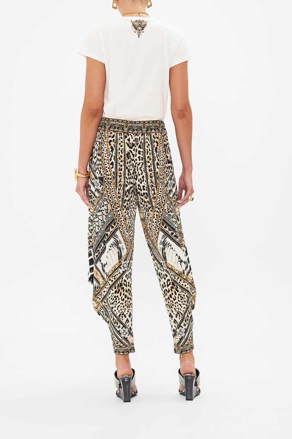 JERSEY DRAPE PANT WITH POCKET MOSAIC MUSE