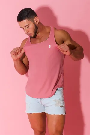 JJ Cool-Dry Gym Stringer - Flamingo Pink