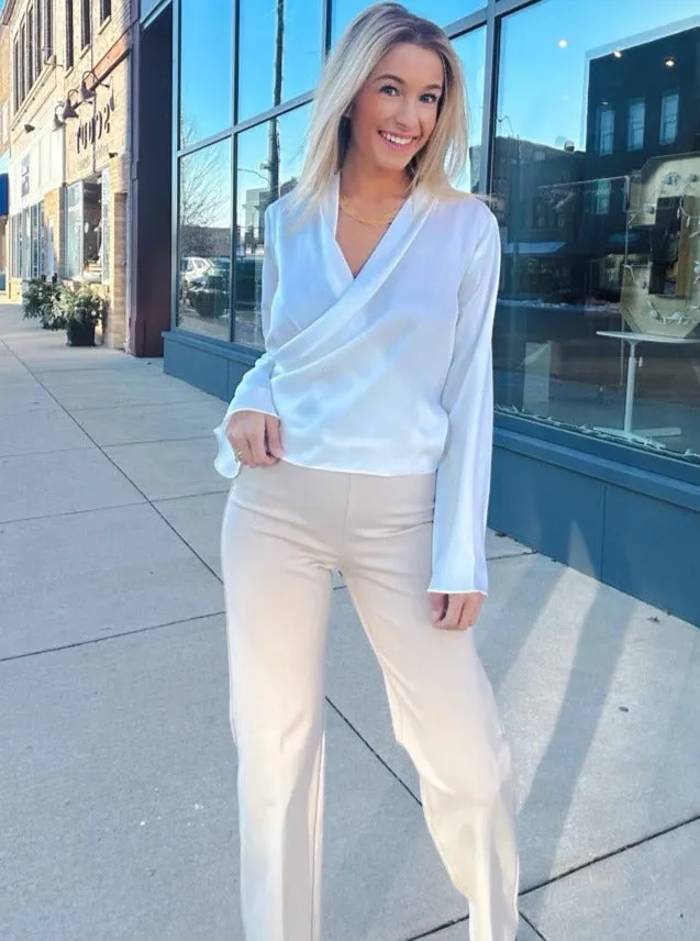 Karen Kane Sweet Edge Wide Leg Pants