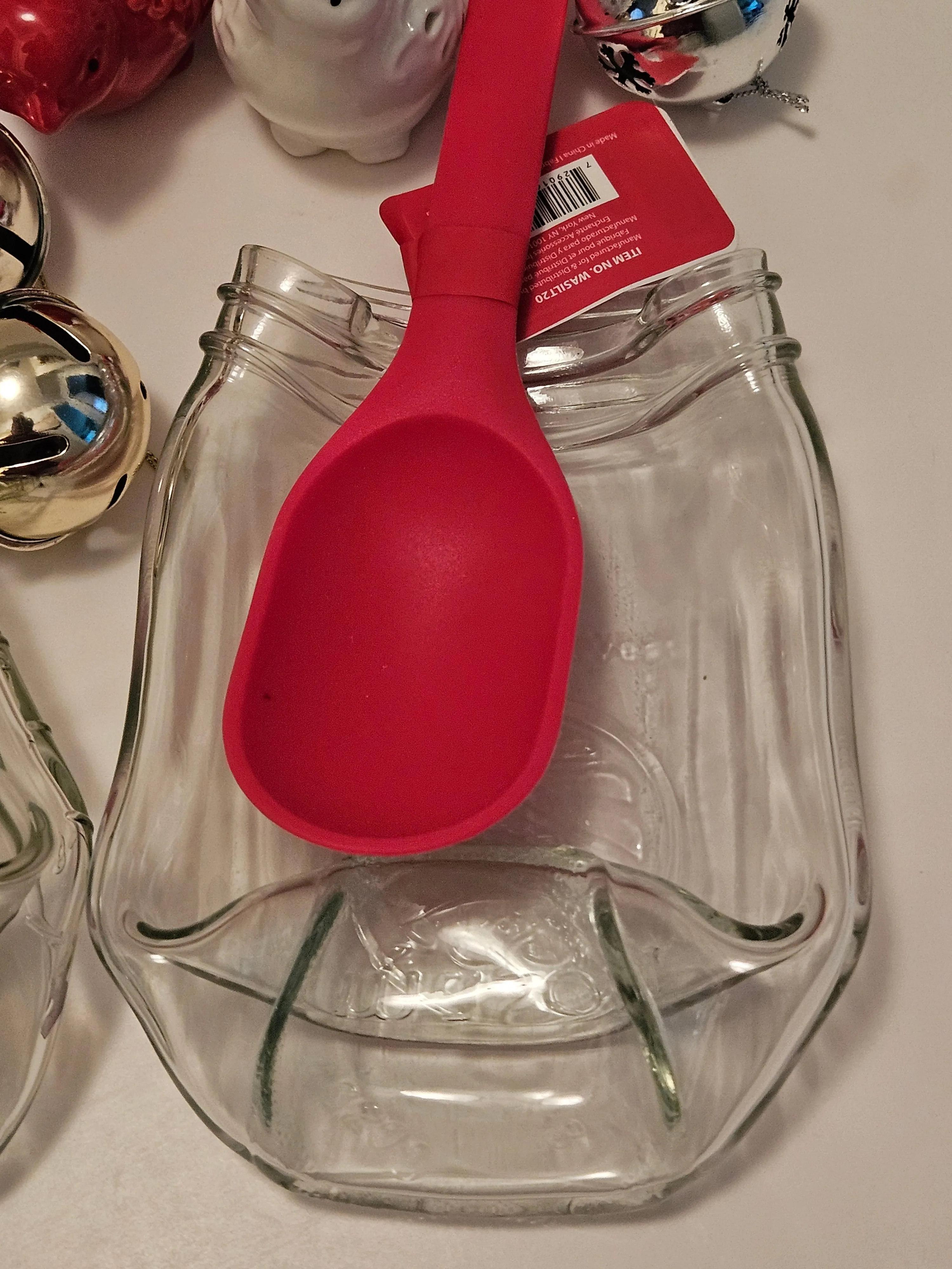 Kiln-formed Large Mason Jar Spoon Rest