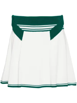knitted mini skirt