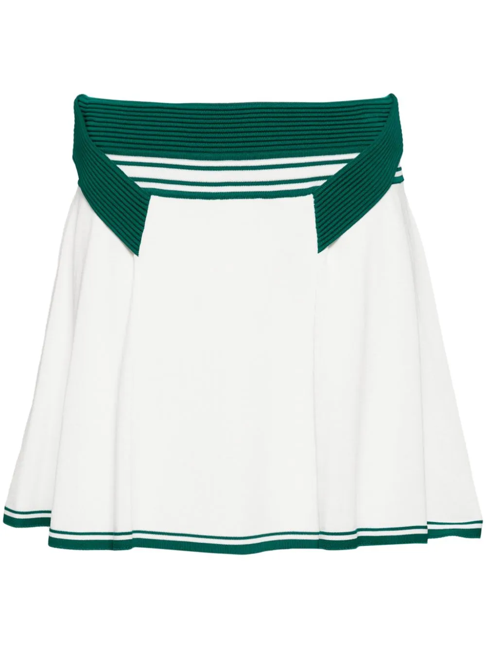 knitted mini skirt