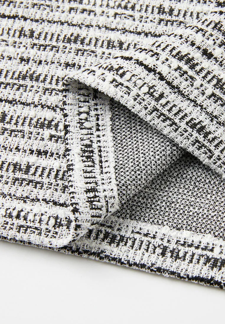 Knitted Stripped Sleeveless Top