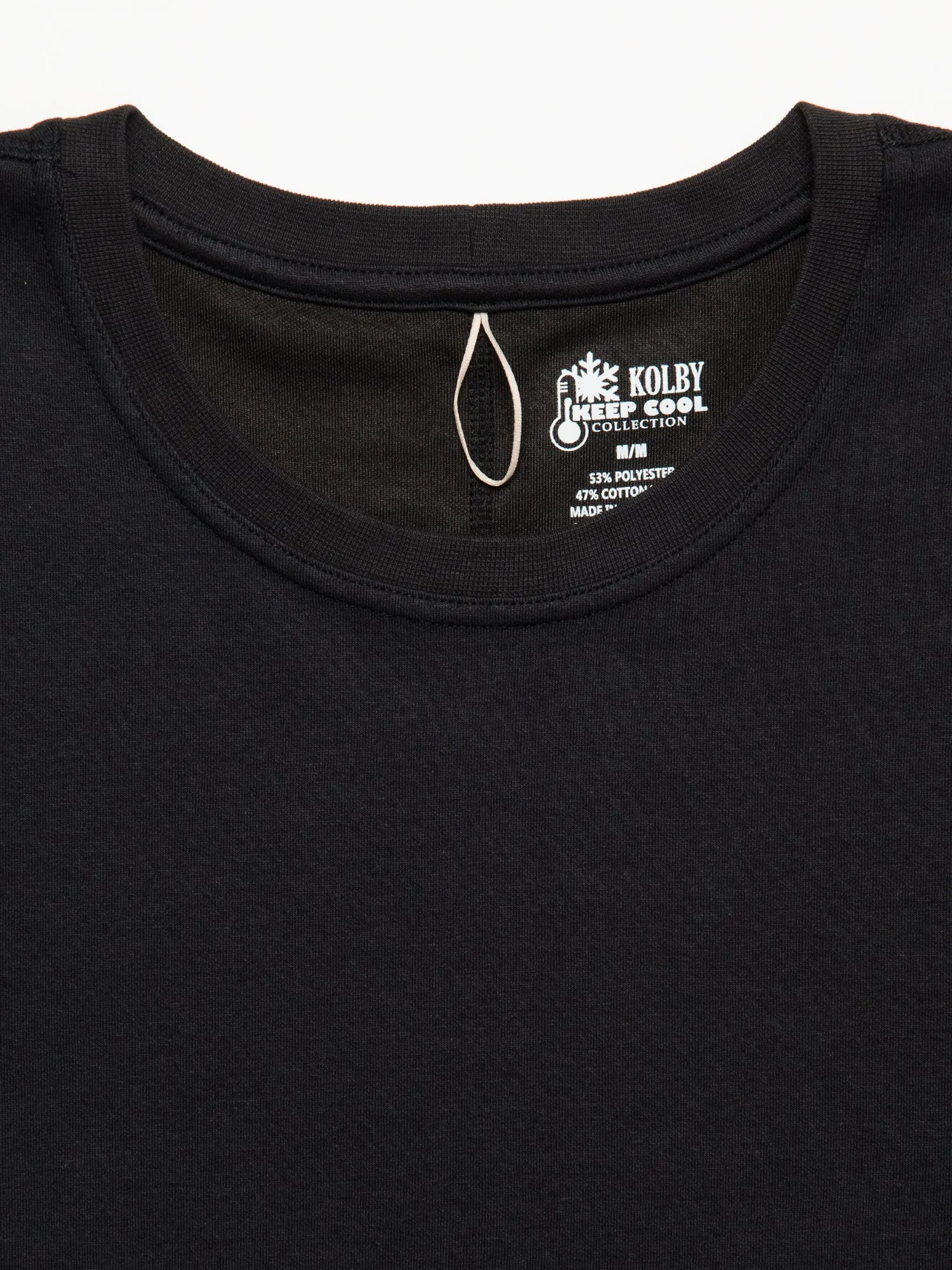KOLBY KEEP COOL TEE - BLACK