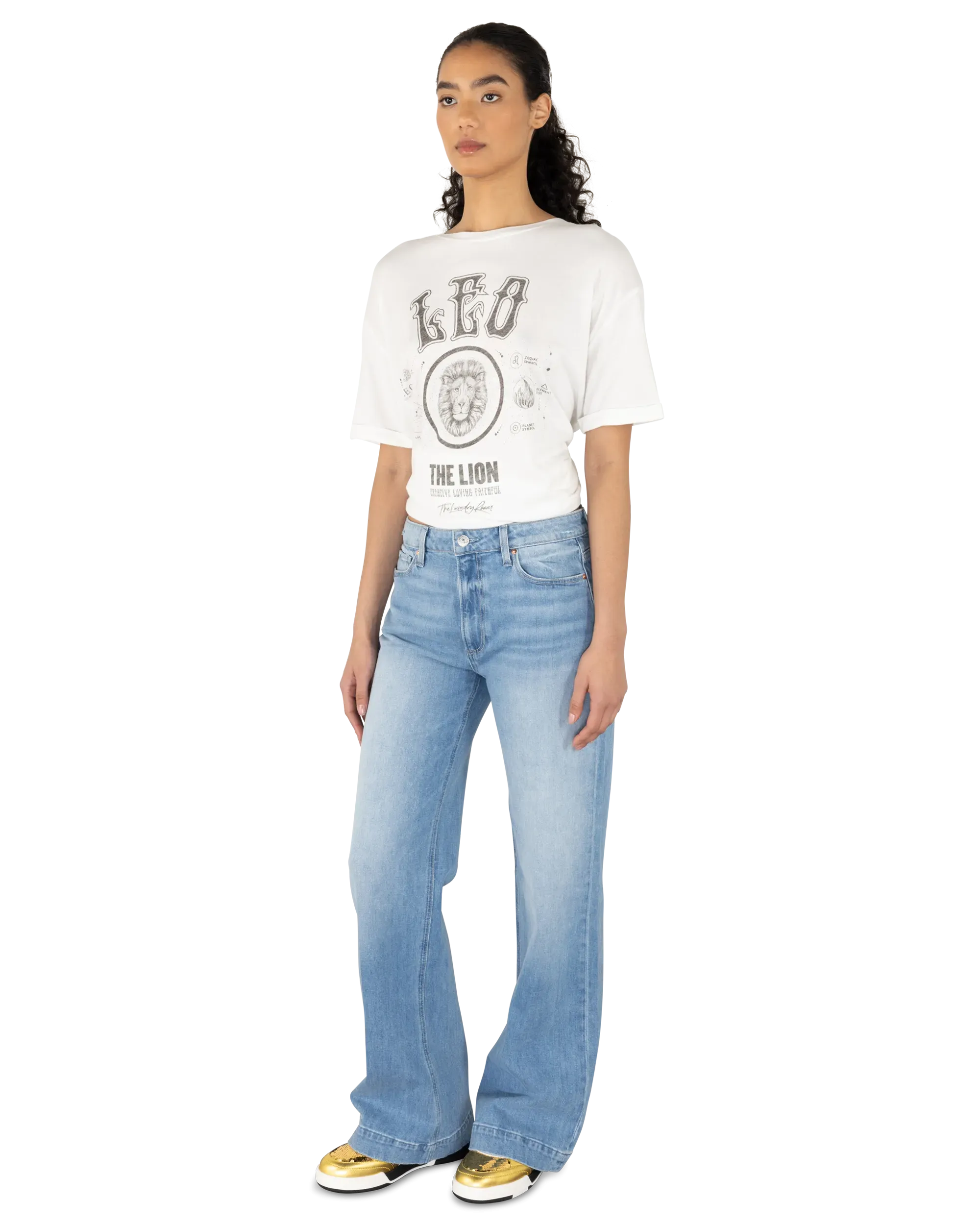 Leenah 32" Flare Leg Jeans