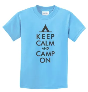 Life of Camp - Keep Calm & Camp On Tee