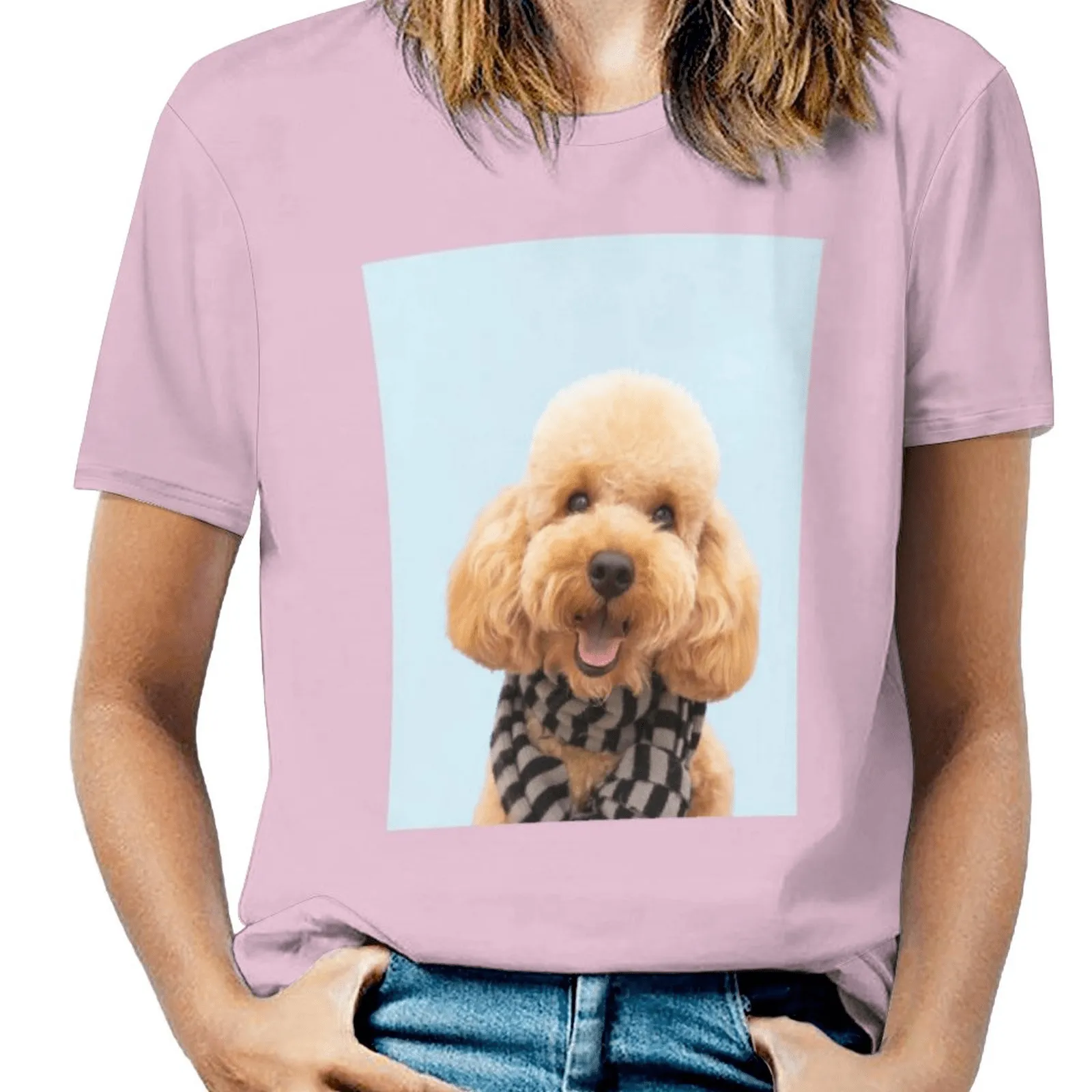 [Limited Time Offer] Custom Photo Classic Unisex T-shirt with Personalized Pictures for Men and Women (S-6XL)(30 Colors)