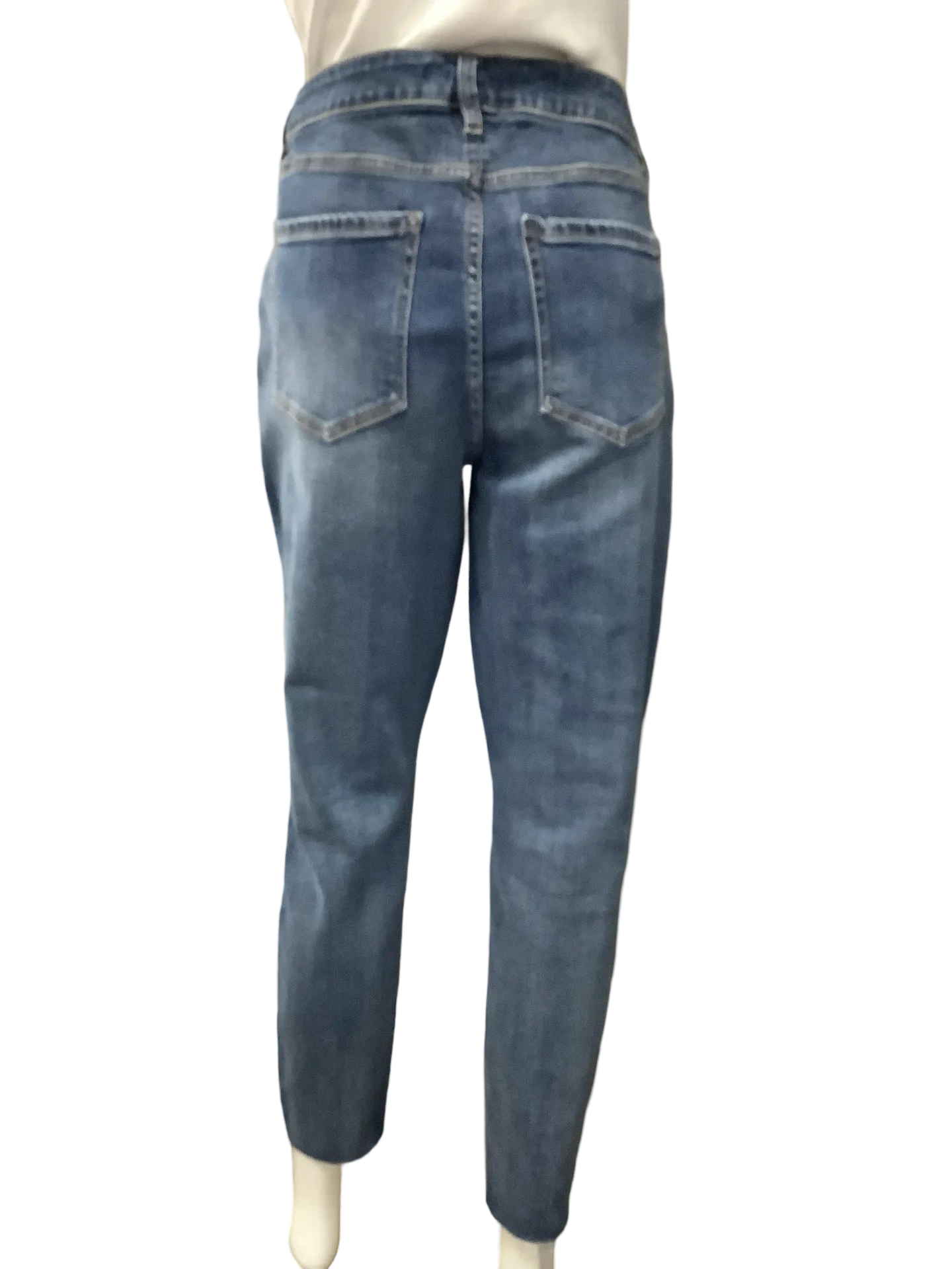 Liverpool Pant Jean Distressed Blue Size: 31/12