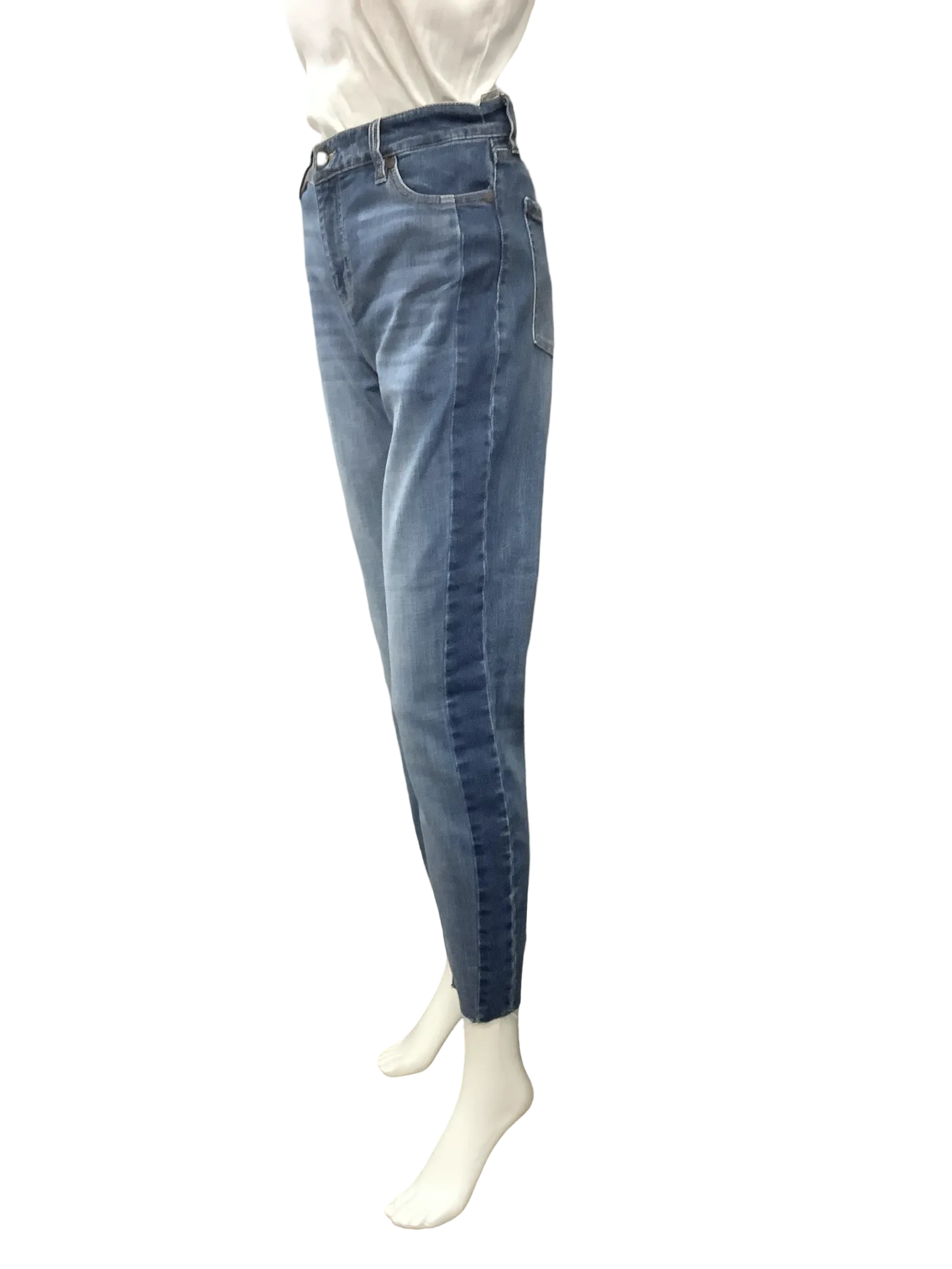 Liverpool Pant Jean Distressed Blue Size: 31/12