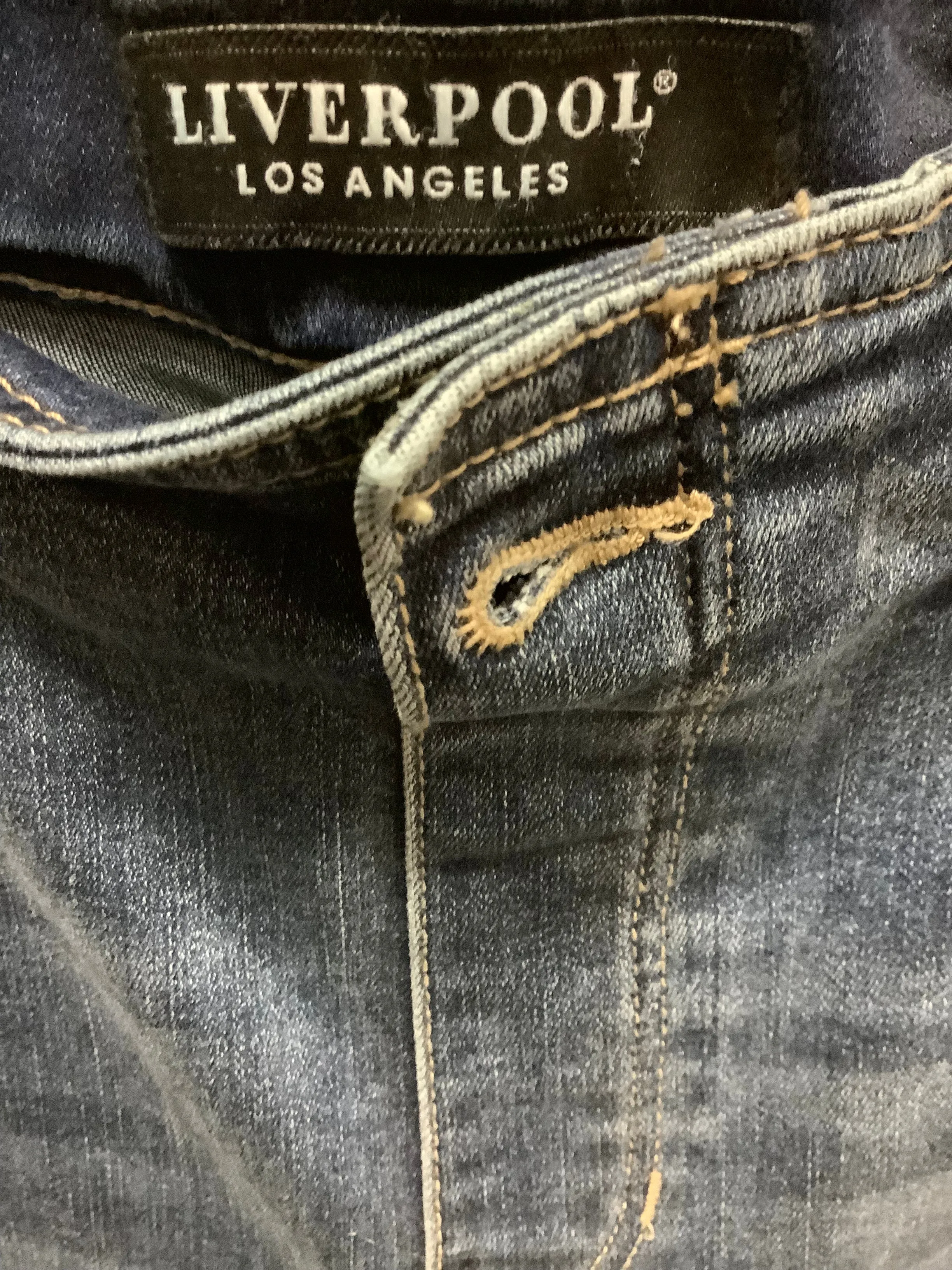 Liverpool Womens Pants Blue Size:10