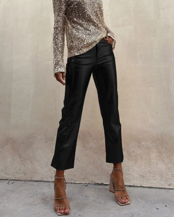 Luxe Metallic Pants