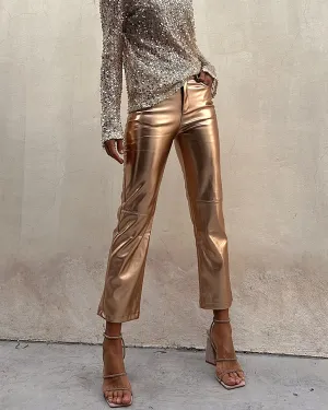 Luxe Metallic Pants