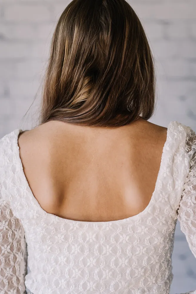 Mable Lace Crop Top