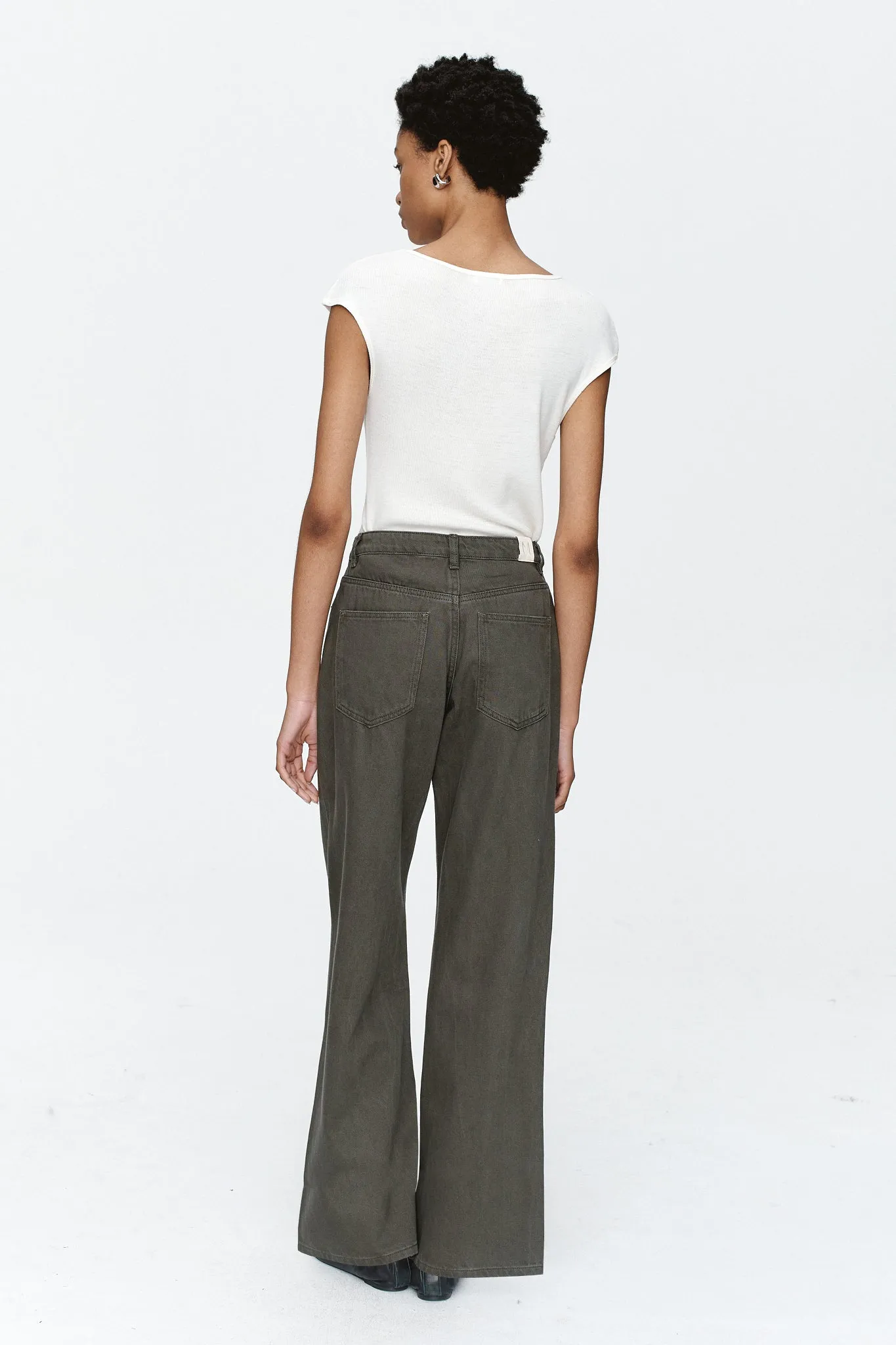 Marle - Wide Leg Jean Rosemary