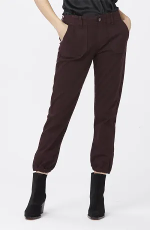 Mayslie Jogger in Vintage Black Cherry