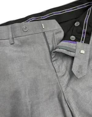 Mazari Slim Fit Dress Pants - Silver