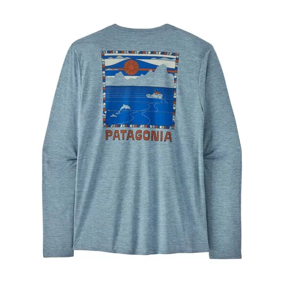Men's Long-Sleeved Capilene® Cool Daily Graphic Shirt - Waters