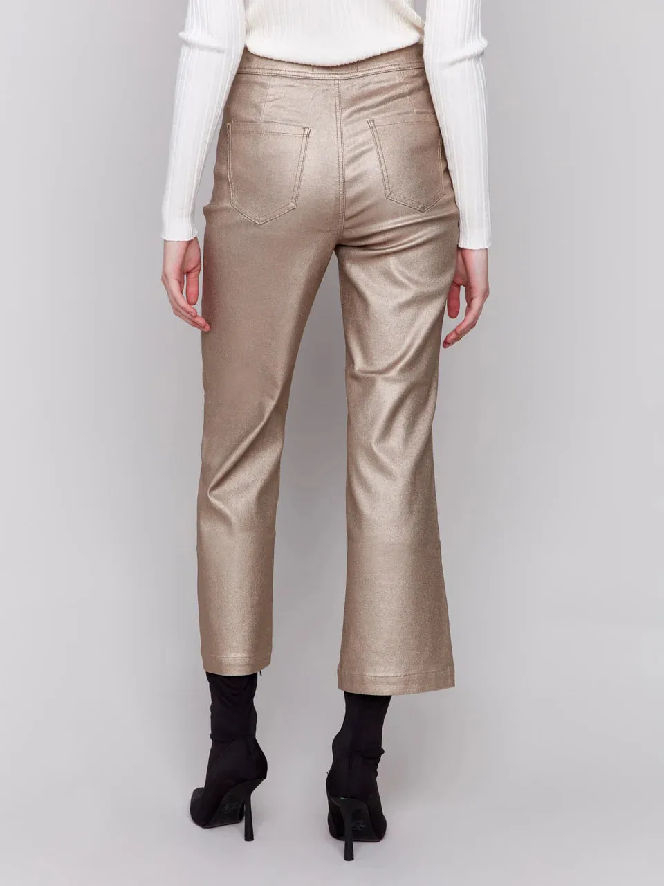 Metallic Bronze Pant