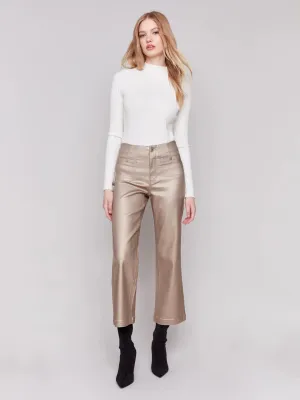 Metallic Bronze Pant